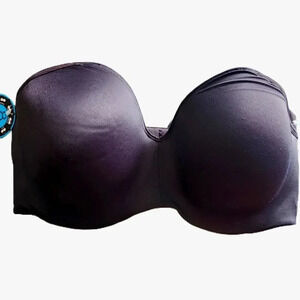 NWT Bali 36DD Women's Black Bra With Strap Included